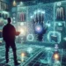 "Imagen de dispositivos de tecnología háptica que mejoran la experiencia de compra online, mostrando cómo reflejan texturas y sensaciones táctiles en un entorno digital para una inmersión mayor."