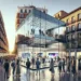 "Xiaomi flagship store opening in Madrid, showcasing the latest technology products in a modern retail space."